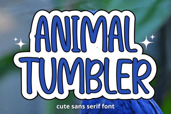 Animal Tumbler: A Fun Font for Web Design