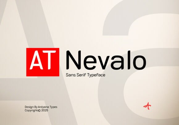 At Nevalo: A Modern Sans Serif for Clean Design