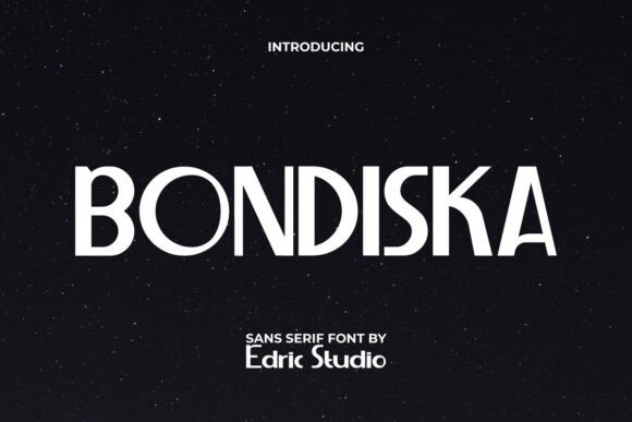 Bondiska: A Trendy Font for Business Branding