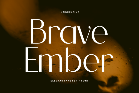 Brave Ember: A Font for Confident Campaigns