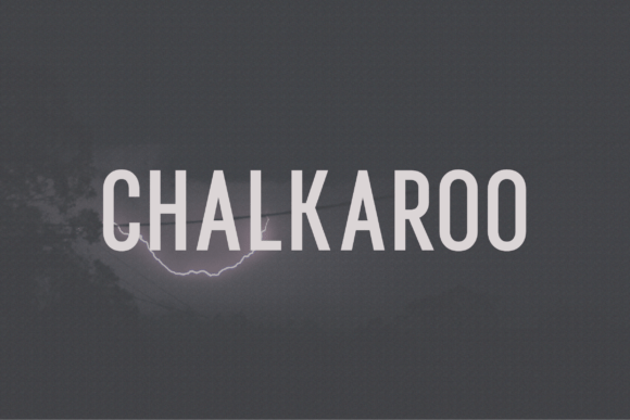 Chalkaroo: A Bold Font for Modern Design