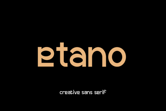 Etano: A Modern Typeface for Marketing