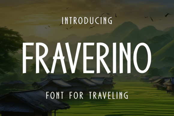 Fraverino: A Modern Sans Serif for Real Projects