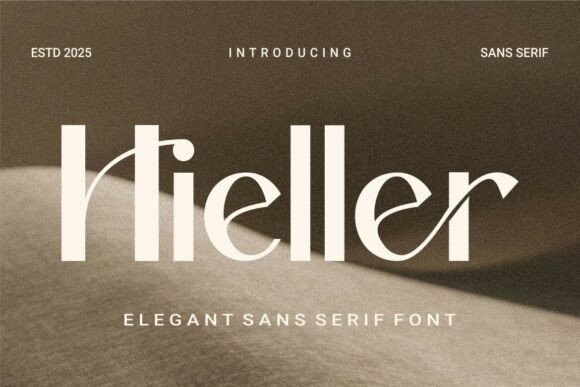 Hieller: A Modern Font for Creative Makers