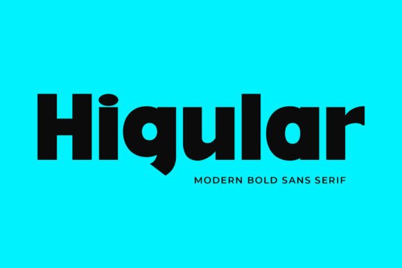Higular: A Timeless Sans Serif Font