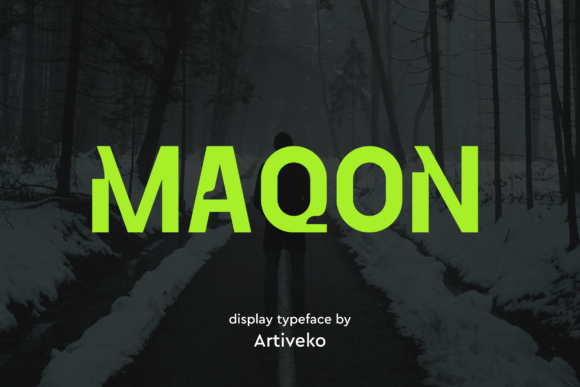 Maqon: A Modern Sans Serif for Editorial Design