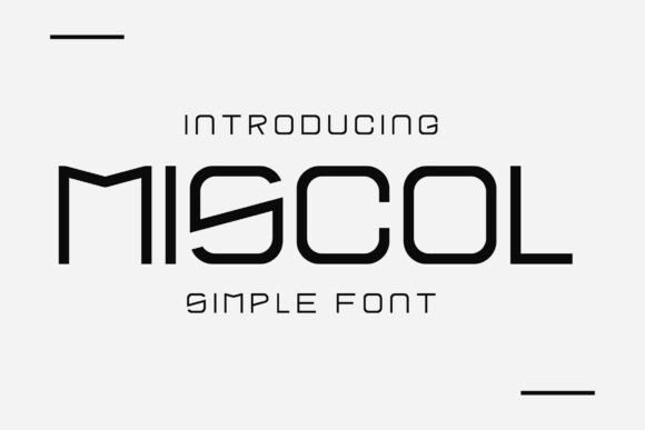 Miscol: A Font That Elevates Your Brand