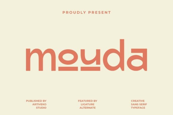 Mouda: A Modern Sans Serif for Editorial Design