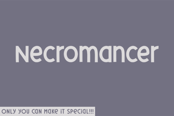 Necromancer: A Font That Elevates Your Brand