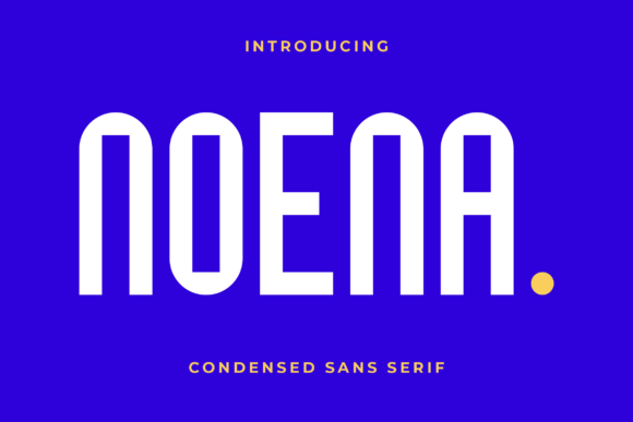 Noena: A Clean Font for Business Branding