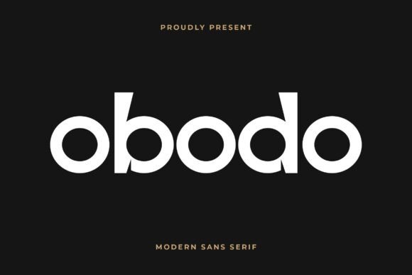 Obodo: A Modern Typeface for Marketing Success
