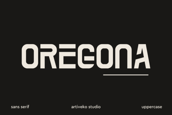 Oregona: A Modern Sans Serif for Editorial Design