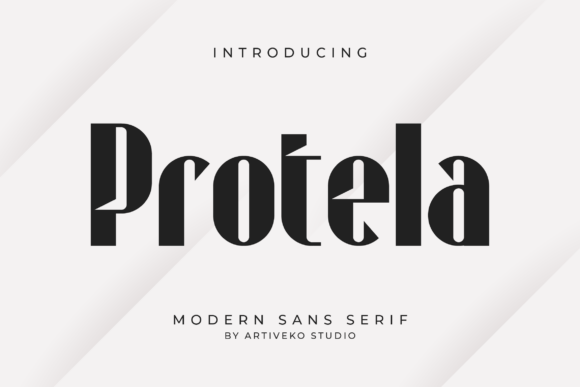 Protela: A Modern Font for Business Success