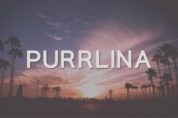 Purrlina: A Modern Sans Serif for Creative Projects