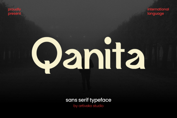 Qanita: A Modern Typeface for Digital Marketing