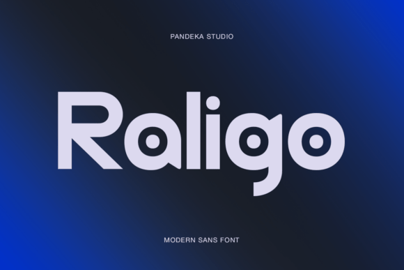 Raligo: A Modern Font for Creative Makers