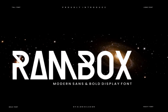 Rambox: A Bold Sans Serif for Creative Web Design