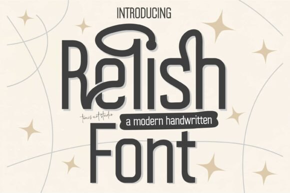 Relish Font: Modern Typography for Small Businesses