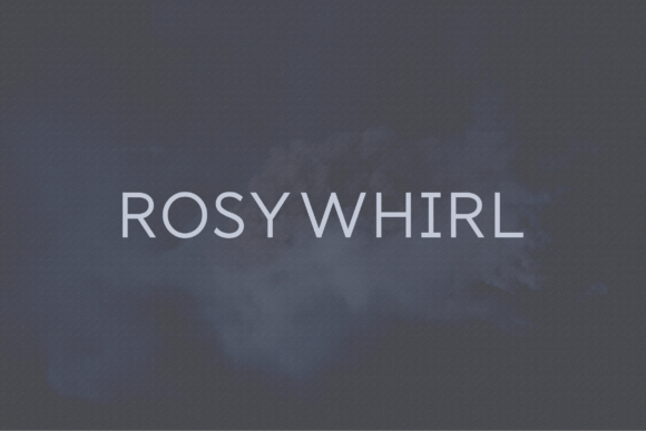 Rosywhirl: Modern Font for Digital Marketing