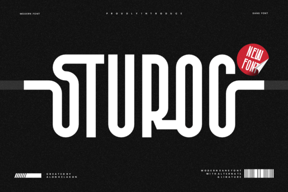 Sturoc: A Bold Sans Serif for Digital Marketing