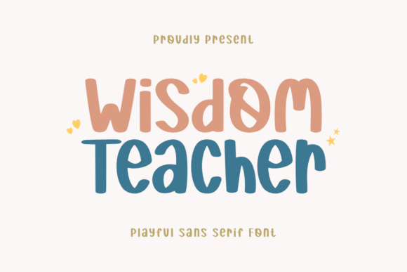 Wisdom Teacher Font Review